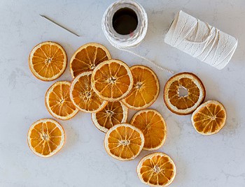 Апельсины для декора интерьера