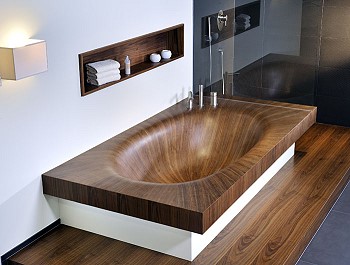 Wood bath
